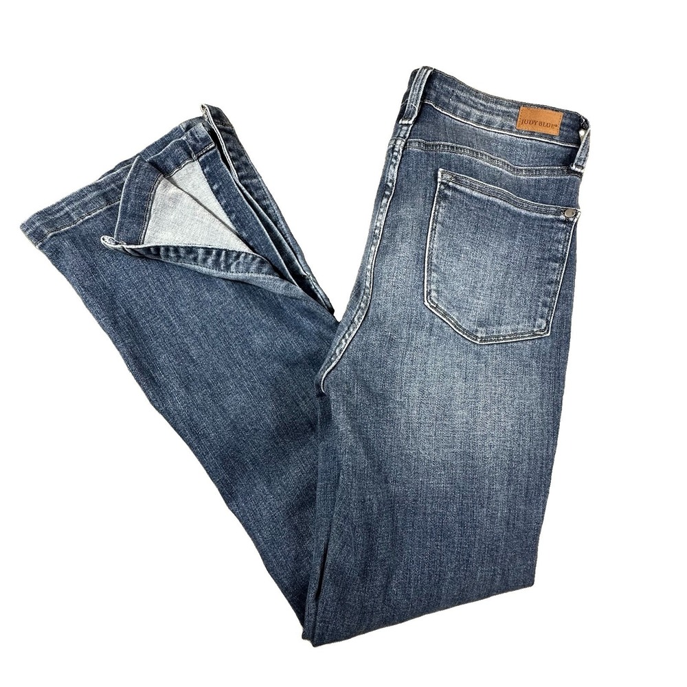 Judy Blue Jeans Womens 16W Blue Slim Boot Cut Dark Wash Denim jb88290‎